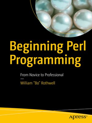 cover image of Beginning Perl Programming